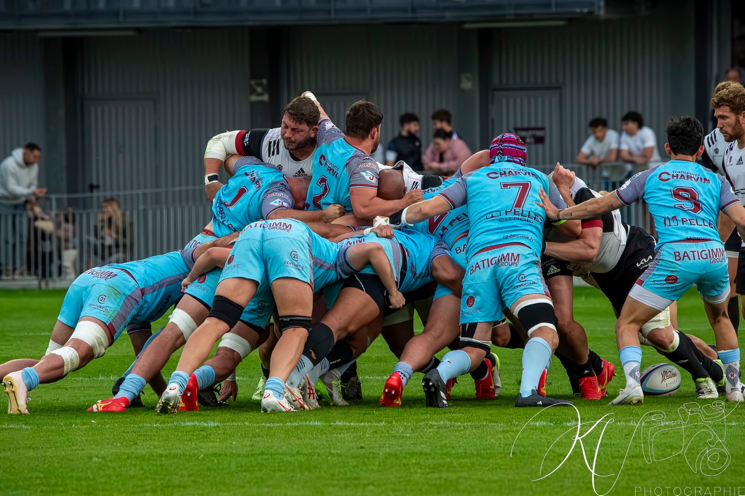  CS Bourgoin-Jallieu - Stade niçois - Rugby - FFR 2024 - National - CS Bourgoin-Jallieu (25) vs (23) Stade Niçois (#FFR24NATCSBJST04) Photo by: Karine Valentin | Siuxy Sports 2024-04-06