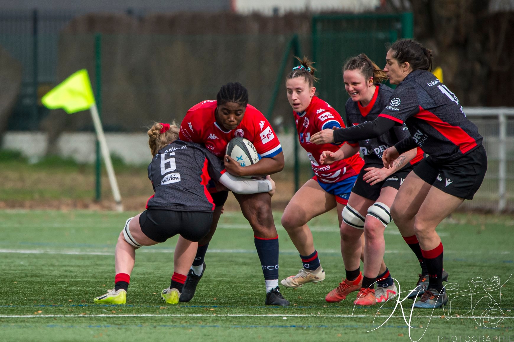  Lyon Olympique Universitaire - FC Grenoble Rugby - Rugby - Elite 1 2023 - Lyon O.U. (39) vs (14) FC Grenoble (#EL124LOUFCG02) Photo by: Karine Valentin | Siuxy Sports 2024-02-24