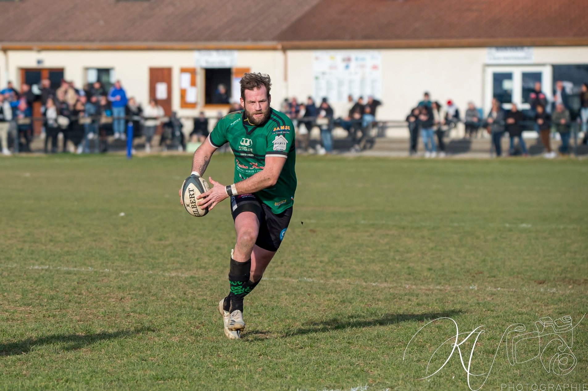  US Vinay - Rugby Club des Vallons de la Tour - Rugby - FED2 2024 - US Vinay (34) vs (25) RC des Vallons de la Tour (#FED224USVVDT01) Photo by: Karine Valentin | Siuxy Sports 2024-01-28