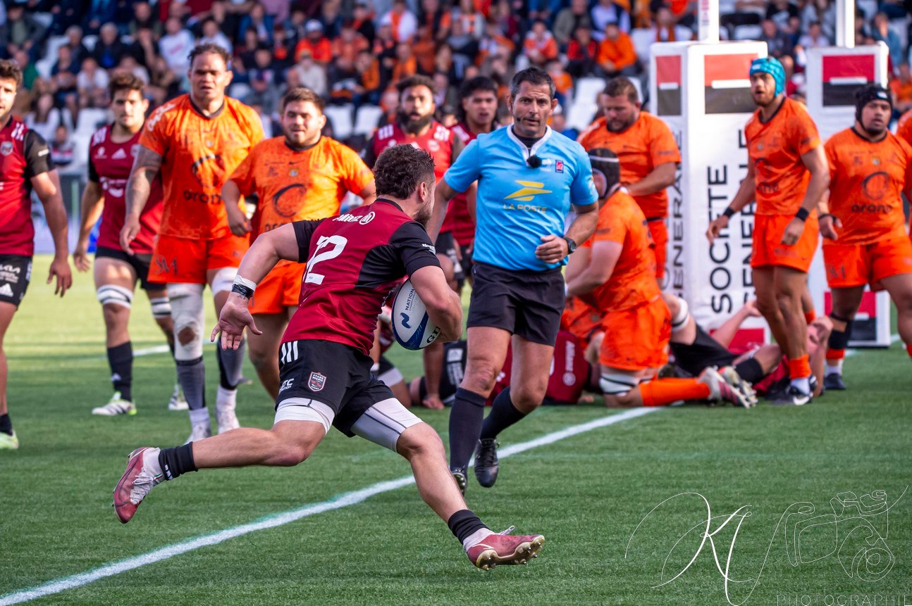  Stade niçois - Racing Club Narbonnais - Rugby - FFR 2024 - Finale Nationale - Nice (39) vs (30) Narbonne (#FFR24NATNICNAR05) Photo by: Karine Valentin | Siuxy Sports 2024-05-18
