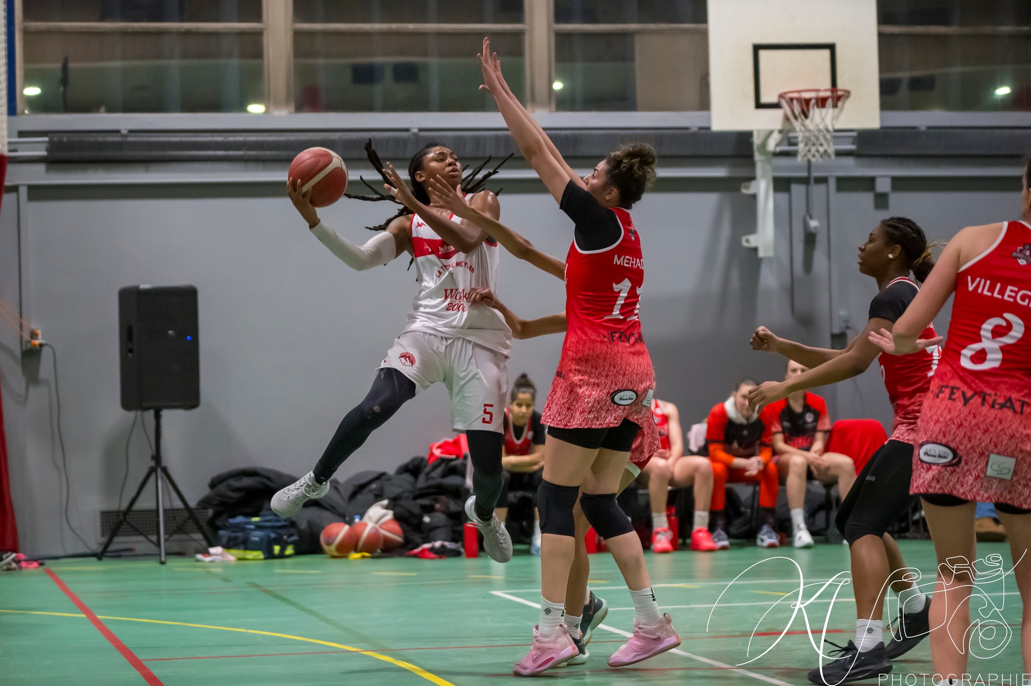  BC Tronche Meylan - Feytiat Basket 87 - Basketball - LF2 2024 - BCTM (80) vs (56) Feytiat (#FFBBLF224BCTFEY01) Photo by: Karine Valentin | Siuxy Sports 2024-01-20