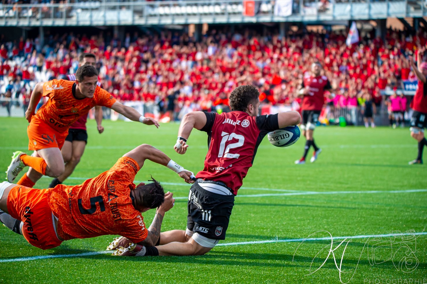  Stade niçois - Racing Club Narbonnais - Rugby - FFR 2024 - Finale Nationale - Nice (39) vs (30) Narbonne (#FFR24NATNICNAR05) Photo by: Karine Valentin | Siuxy Sports 2024-05-18