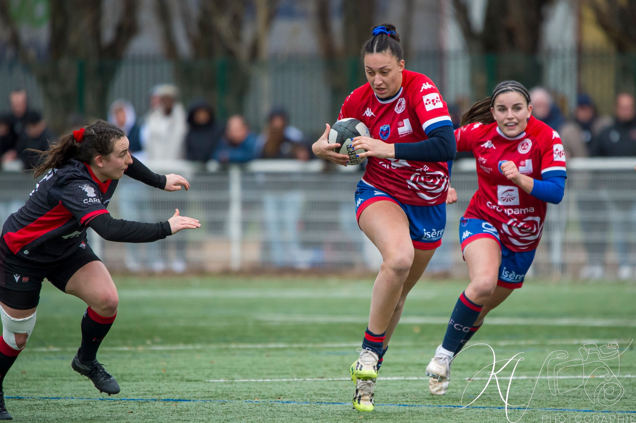  Lyon Olympique Universitaire - FC Grenoble Rugby - Rugby - Elite 1 2023 - Lyon O.U. (39) vs (14) FC Grenoble (#EL124LOUFCG02) Photo by: Karine Valentin | Siuxy Sports 2024-02-24