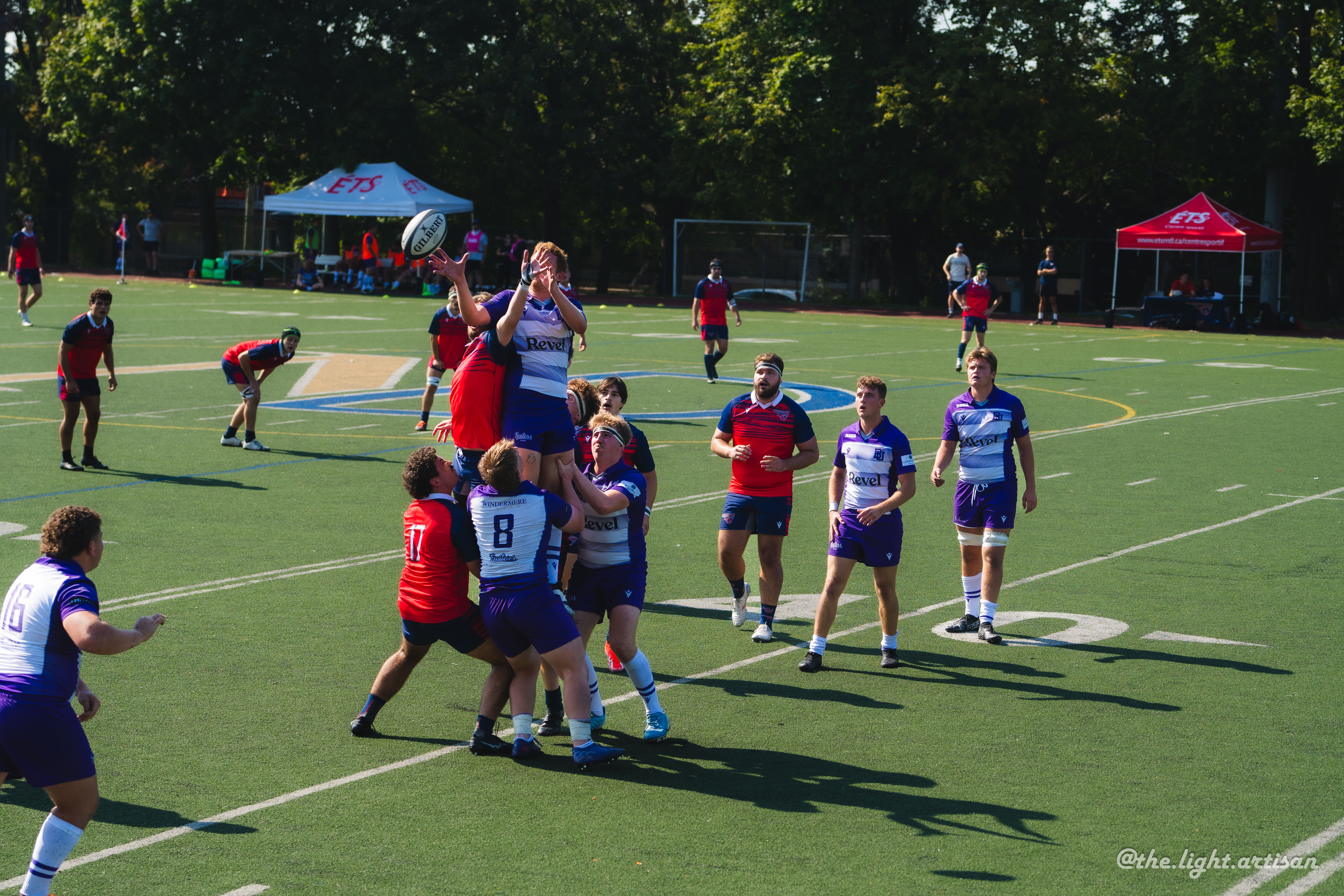 ÉTS (École de technologie supérieure) - Bishop's University - Rugby - ETS Bishop's (#etsbishoppiranha) Photo by: Ahmadou Moustapha Beye | Siuxy Sports 2024-09-14