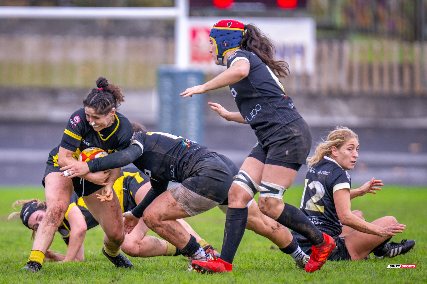  Getxo Artea Rugby Taldea - Rugby Turia - Rugby - FER 2023 - DHB F - Getxo Neskak Rt (25) vs (0) Rugby Turia (#FER23DHBGNRT12) Photo by: Fredy Monfoto | Siuxy Sports 2023-12-10