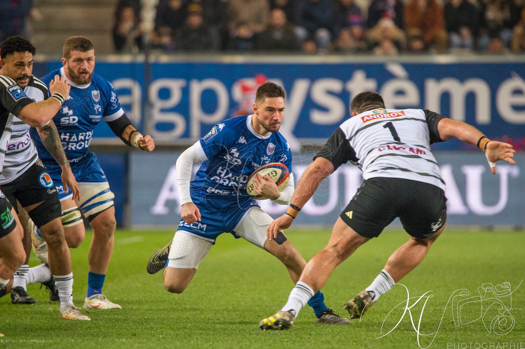  FC Grenoble Rugby - CA Brive - Rugby - FFR 2024 Fed2 - FC Grenoble Rugby (34) vs (22) CA Brive (#FFR24F2FCGBRI12) Photo by: Karine Valentin | Siuxy Sports 2024-12-13