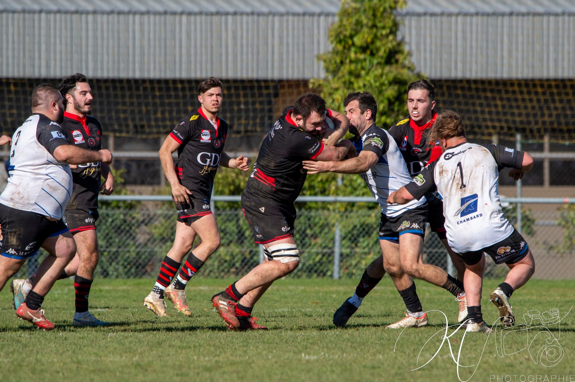  Bièvre Saint-Geoirs RC - US Vinay - Rugby - Fed2 2024 - Bièvre Saint-Geoirs RC (14) vs (26) US Vinay (#F224BSGUSV03) Photo by: Karine Valentin | Siuxy Sports 2024-03-09