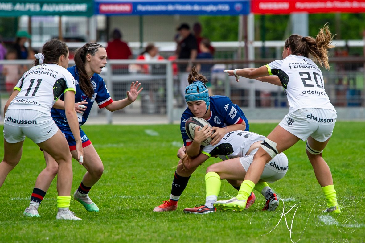  FC Grenoble Rugby - Stade Toulousain - Rugby - FFR 2024 Élite 1 F - FC Grenoble Amazones (23) vs (17) Stade Toulousain (#FFR24EL1FFCGST05) Photo by: Karine Valentin | Siuxy Sports 2024-05-12