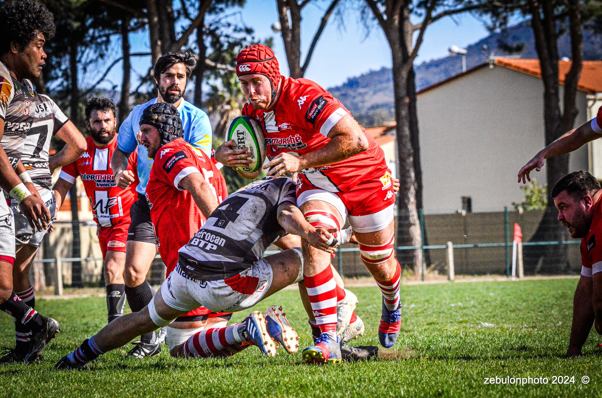  Étoile Sportive Catalane - Football Club Villefranchois - Lauragais - Rugby - FFR -  Fed 2 2024 - Etoile Sportive Catalane vs FC Villefranchois (#FFR24F2ESCFCV03) Photo by: Photo Zebulon | Siuxy Sports 2024-03-23