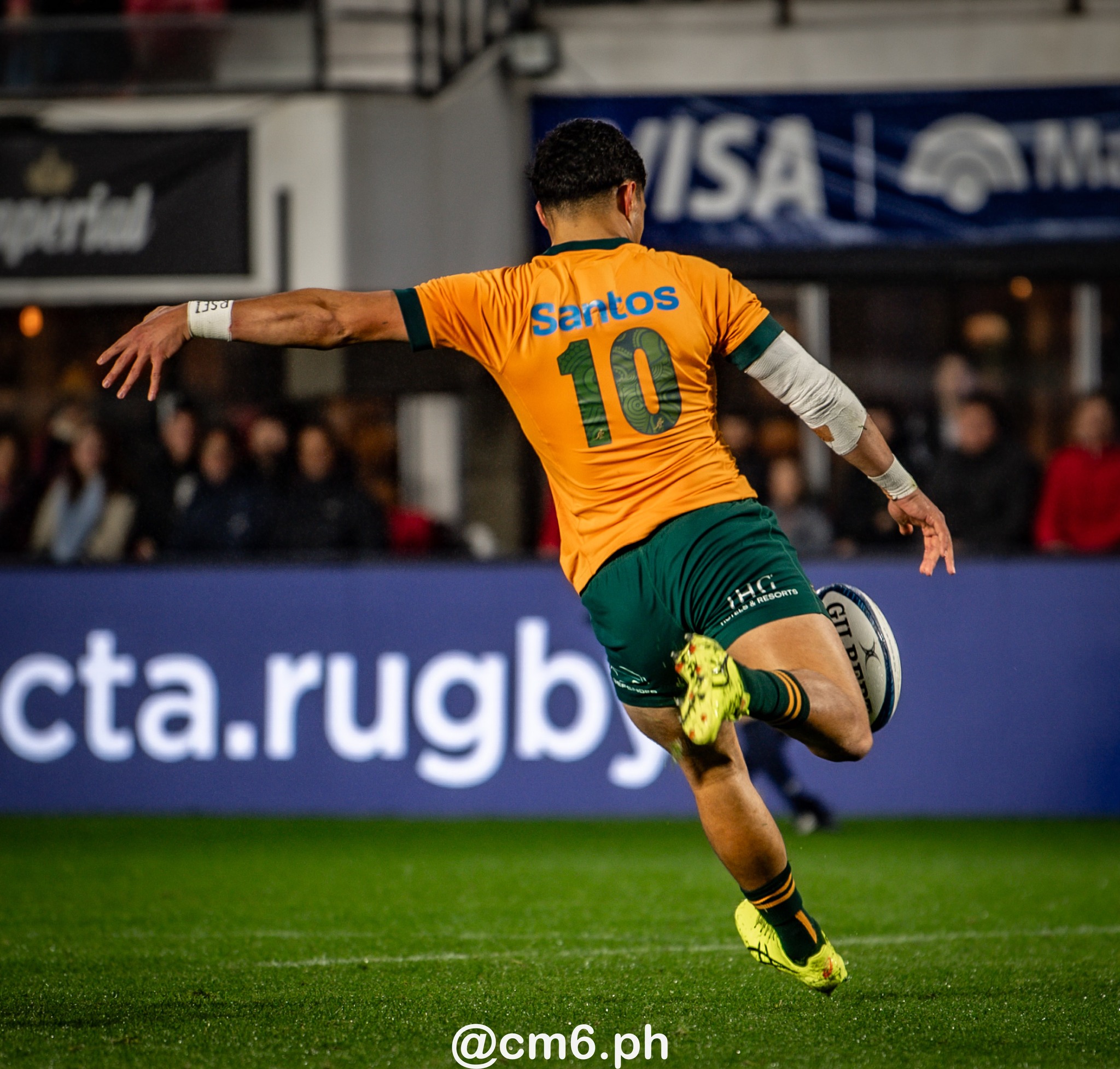 Selección Argentina de Rugby XV - Australia national rugby union team (M) - Rugby - Rugby Championship 2024 - Argentina Pumas (19) vs (20) Australia Wallabies (#CHAMP24R3ARGAUS) Photo by: Christian Mas | Siuxy Sports 2024-08-31