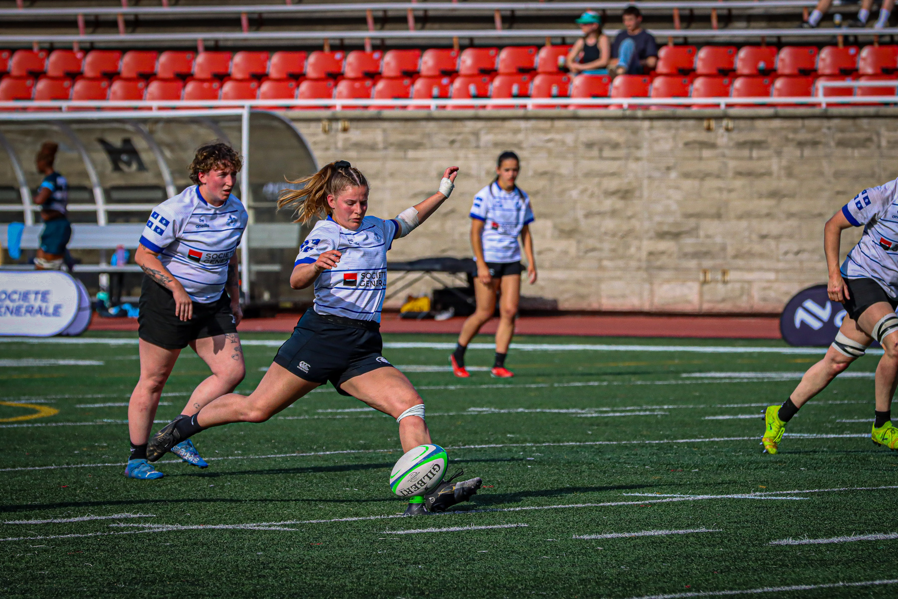  Équipe féminine - Rugby Québec - Ontario Blues (w) - Rugby - QORC-CROQ 2024 - FINALS - QUÉBEC EST (37) VS (13) ONTARIO EST - 1ST POSITION - Reel Mayarts (#QORC24QCEONE16) Photo by: Photo Mayarts | Siuxy Sports 2024-06-01