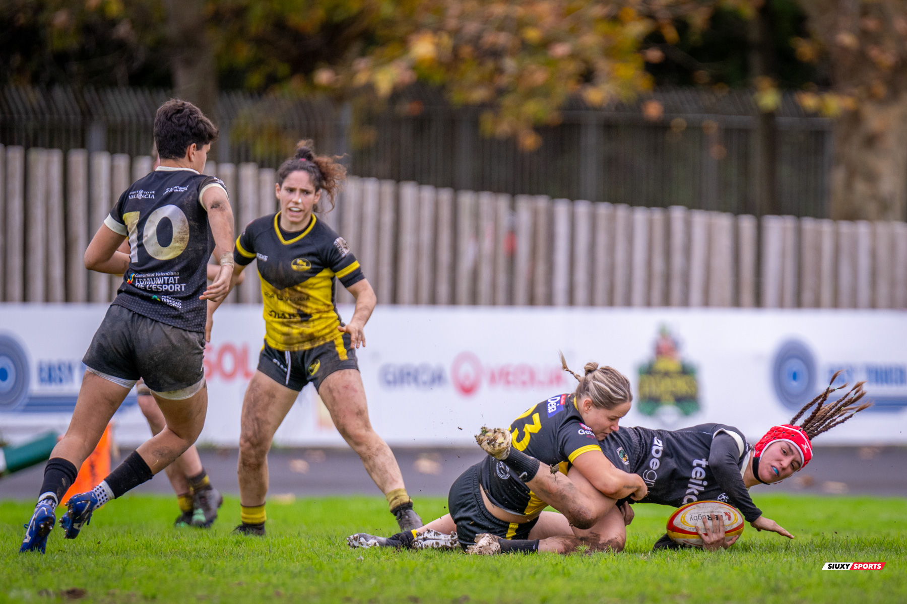  Getxo Artea Rugby Taldea - Rugby Turia - Rugby - FER 2023 - DHB F - Getxo Neskak Rt (25) vs (0) Rugby Turia (#FER23DHBGNRT12) Photo by: Fredy Monfoto | Siuxy Sports 2023-12-10