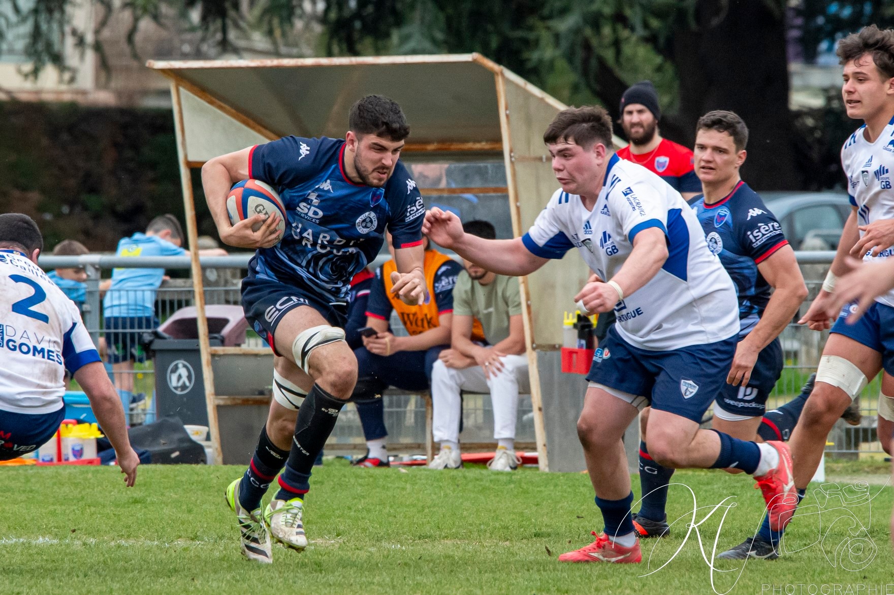  FC Grenoble Rugby - US Colomiers - Rugby - 2024 Espoirs - FC Grenoble (19) vs (13) US Colomiers (#ESP24FCGUSC03) Photo by: Karine Valentin | Siuxy Sports 2024-03-17