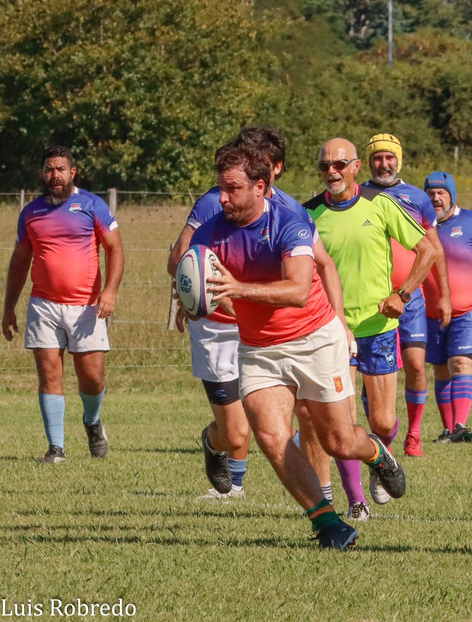  Repuestos XV - Club Argentino de Rugby - RugbyV - 6TO ENCUENTRO DE VETERANOS DEL ARECO RUGBY CLUB - Repuestos XV vs Club Argentino de Rugby (#2024EncVetARCRXVCAR) Photo by: Luis Robredo | Siuxy Sports 2024-03-09