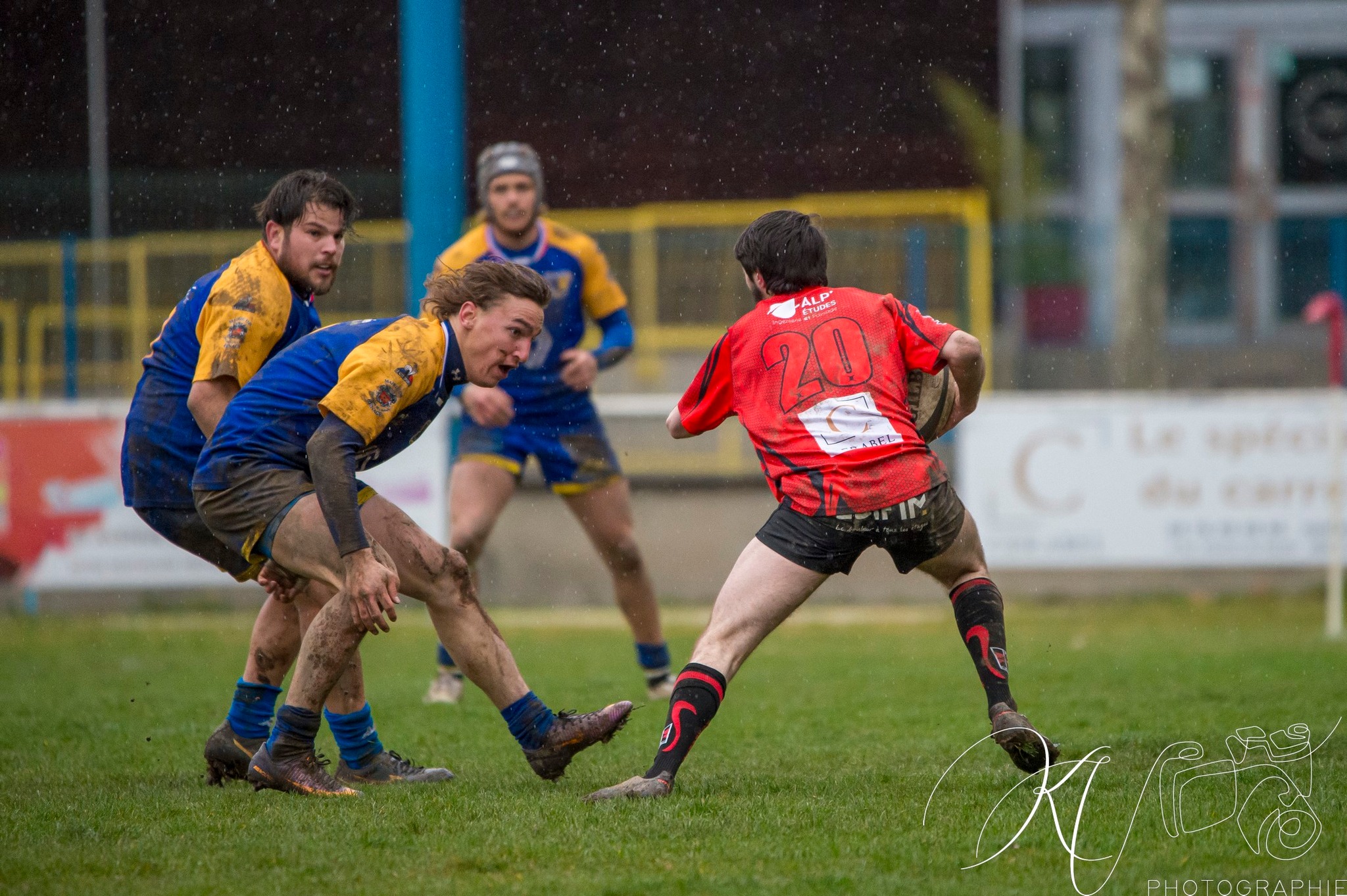  US Deux Ponts - US Renage Rives Rugby - Rugby - Fed2 2024 - US Deux Ponts vs Renage Rives (#F224US2PRRR03) Photo by: Karine Valentin | Siuxy Sports 2024-03-03