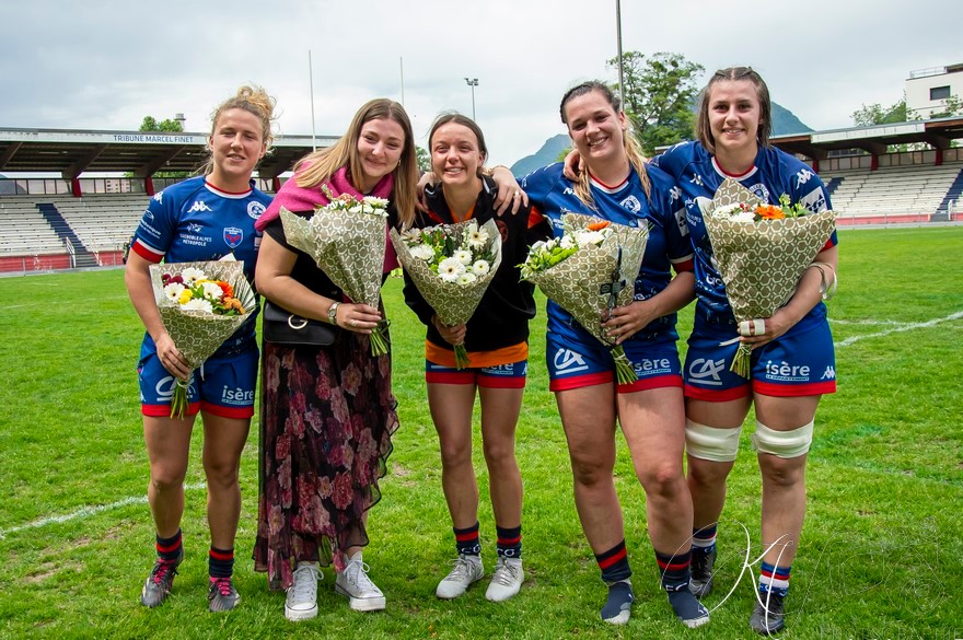  FC Grenoble Rugby - Stade Toulousain - Rugby - FFR 2024 Élite 1 F - FC Grenoble Amazones (23) vs (17) Stade Toulousain (#FFR24EL1FFCGST05) Photo by: Karine Valentin | Siuxy Sports 2024-05-12