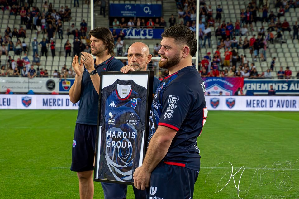  FC Grenoble Rugby - US Colomiers - Rugby - FFR 2024 PRO D2 - Grenoble (29) vs (10) Colomiers (#PD224D2GRECOL05) Photo by: Karine Valentin | Siuxy Sports 2024-05-10