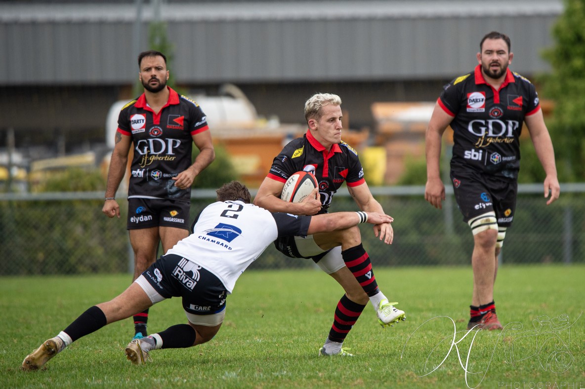  Bièvre Saint-Geoirs RC - US Vinay - Rugby - FFR 2024 Fed2 - Bievre SG vs US Vinay (#FFR24F2BSGUSV09) Photo by: Karine Valentin | Siuxy Sports 2024-09-22