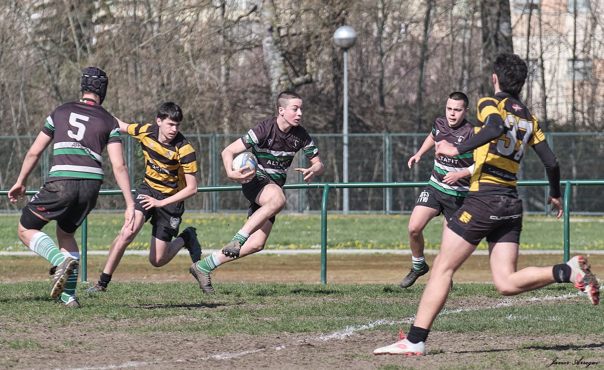  La Única Rugby Taldea - Elorrio Rugby Taldea - Rugby - FER 2024 - Sub18 - La Unica RT vs Elorrio RT (#FER24s18UNIELO03) Photo by: Javier Arregui | Siuxy Sports 2024-03-16