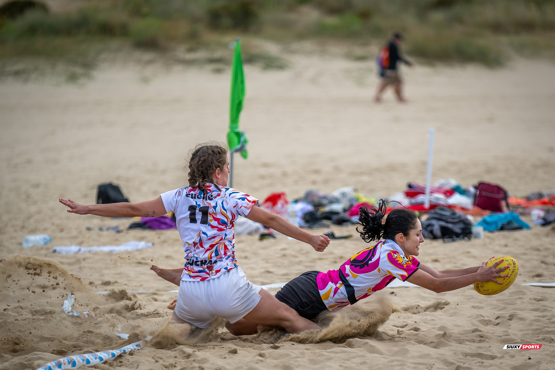  Universitario de Cantabria Rugby Club - Santoña Rugby Club - Rugby Playa - Circuito International del Cantabrico de Rugby Playa - IV Torneo Internacional de Laredo (#2024RugbyPlayaIVLaredo) Photo by: Fredy Monfoto | Siuxy Sports 2024-07-13