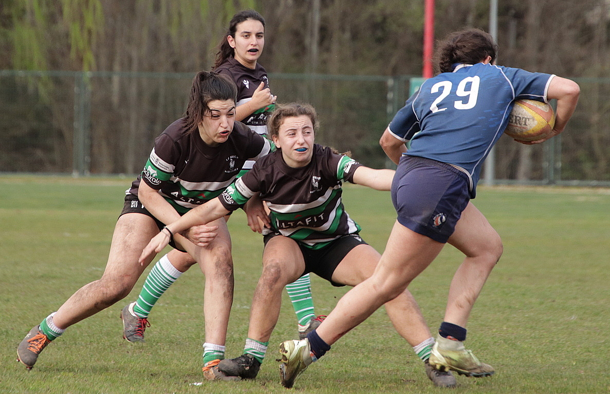 La Única Rugby Taldea - Bera Bera Rugby Taldea - Rugby - FER 2024 - Sr Fem - La Unica RT (12) vs (12) Bera Bera RT - Neskak (#FER24UNIBER03) Photo by:  | Siuxy Sports 2024-03-16