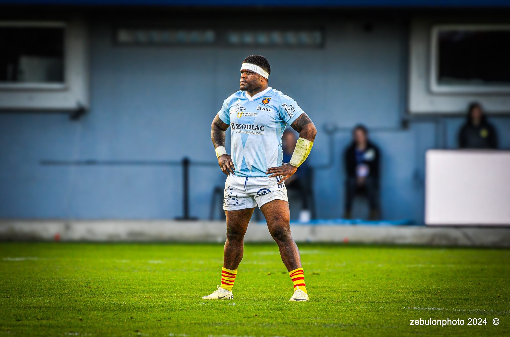  US Arlequins Perpignanais - Castres Olympique - Rugby - FFR 2024 - Top14 - USAP (43) vs (12) Castres  (#FFR24TOPPERCAS03) Photo by: Photo Zebulon | Siuxy Sports 2024-03-30