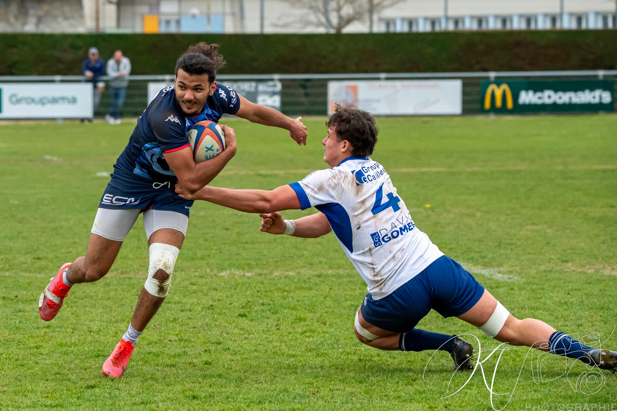  FC Grenoble Rugby - US Colomiers - Rugby - 2024 Espoirs - FC Grenoble (19) vs (13) US Colomiers (#ESP24FCGUSC03) Photo by: Karine Valentin | Siuxy Sports 2024-03-17