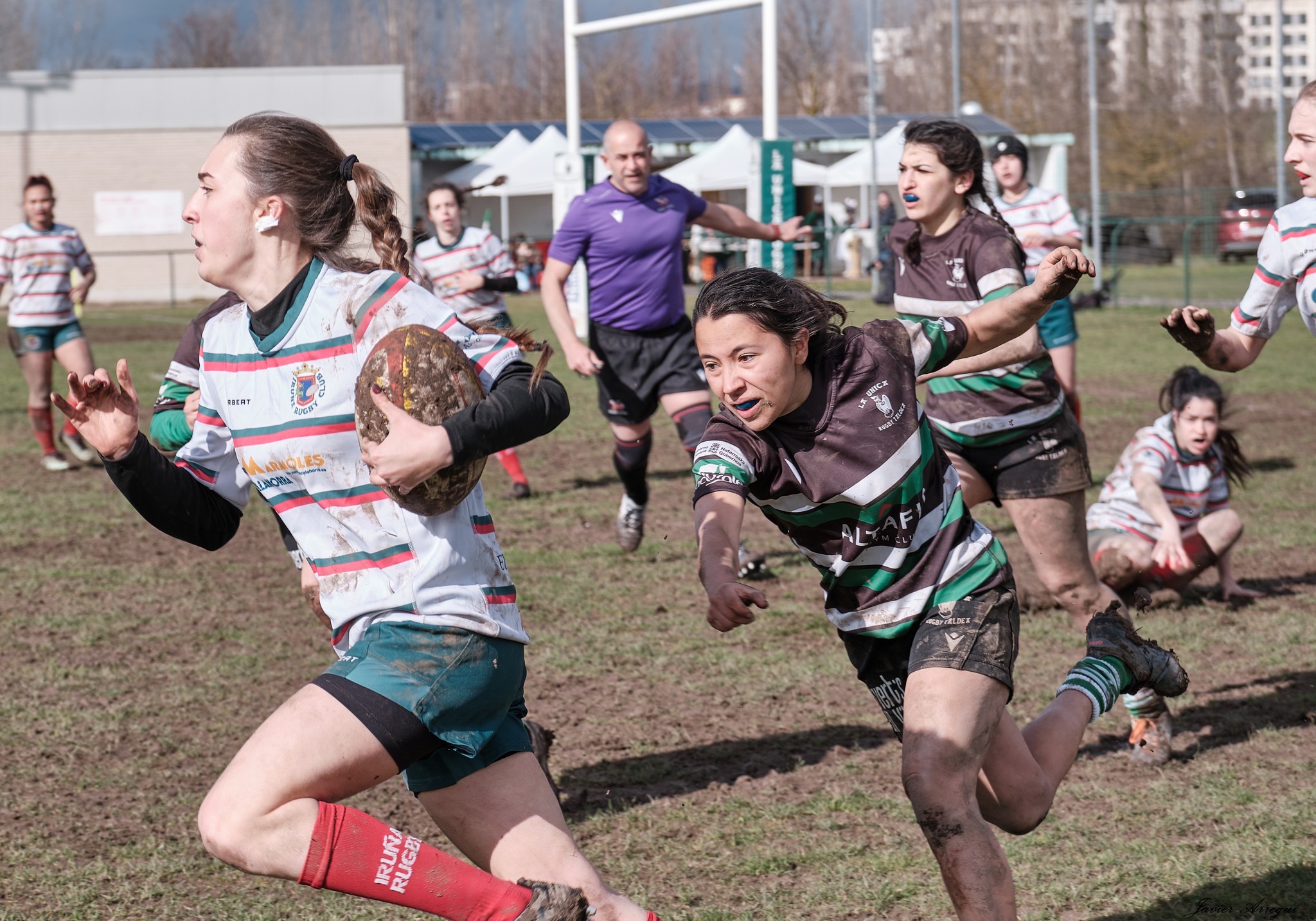  La Única Rugby Taldea - Iruña Rugby Club - Rugby - FER 2024 - La Unica RT vs Iruña Rugby Club - Neskak (#FER24UNIIRU02) Photo by: Javier Arregui | Siuxy Sports 2024-02-10
