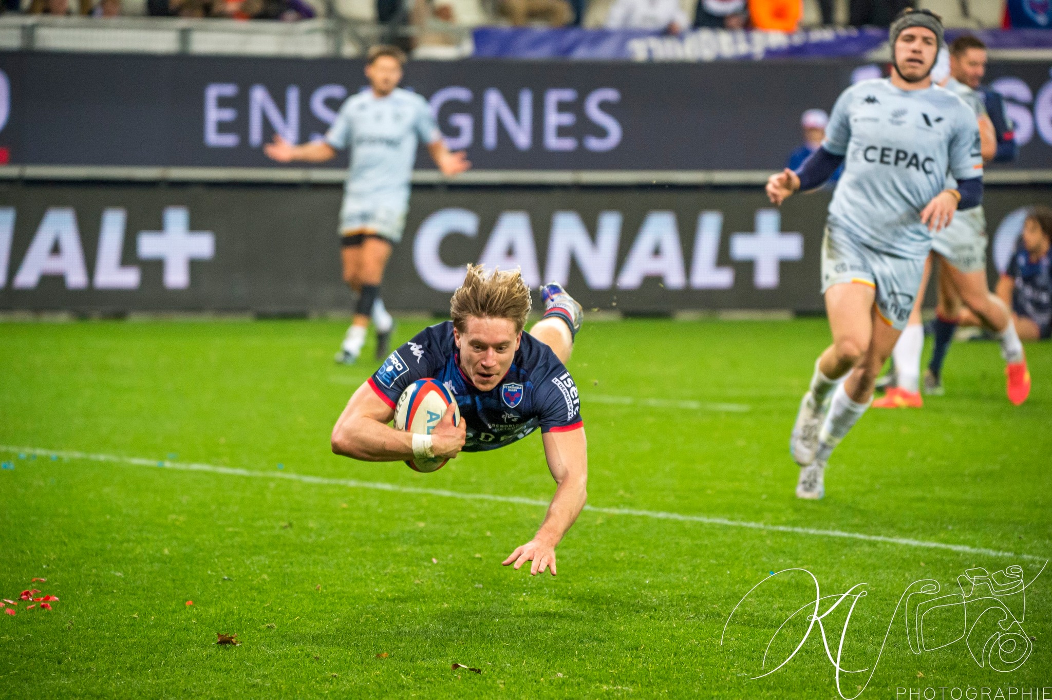  FC Grenoble Rugby - Provence - Rugby - PRO D2 - FC GRENOBLE (45) VS (10) Provence Rugby (#2024PROD1FCGPRR01) Photo by: Karine Valentin | Siuxy Sports 2024-01-04