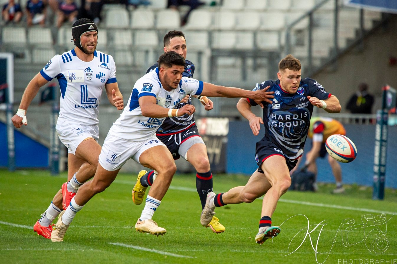  FC Grenoble Rugby - US Colomiers - Rugby - FFR 2024 PRO D2 - Grenoble (29) vs (10) Colomiers (#PD224D2GRECOL05) Photo by: Karine Valentin | Siuxy Sports 2024-05-10