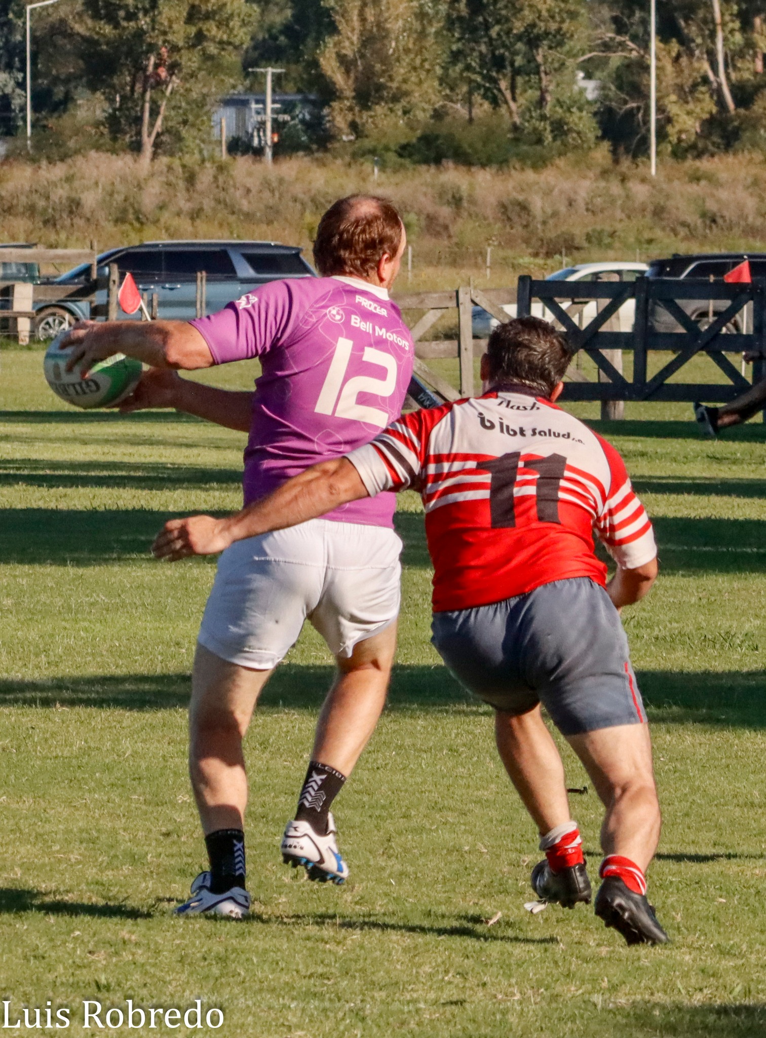  Areco Rugby Club - Club Champagnat - RugbyV - 6TO ENCUENTRO DE VETERANOS DEL ARECO RUGBY CLUB - Areco vs Champagnat (#2024ENCVETARCCHA03) Photo by: Luis Robredo | Siuxy Sports 2024-03-09