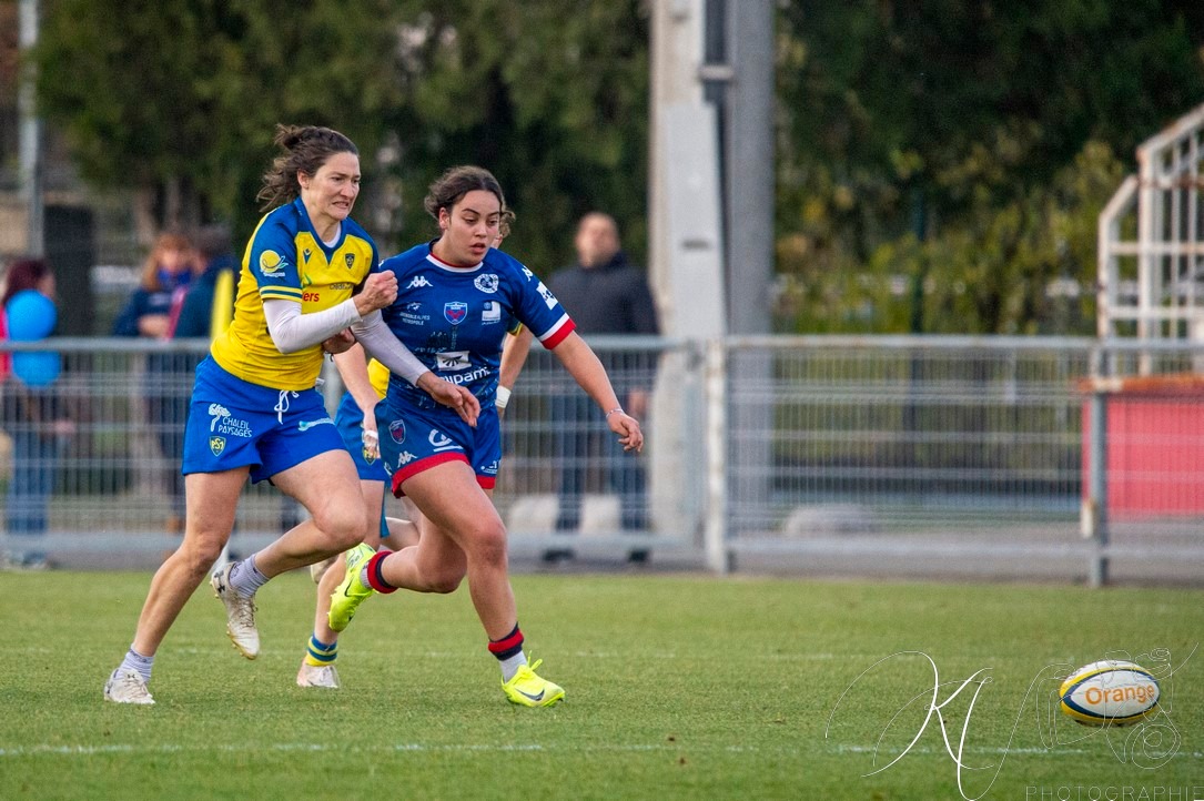  ASM Romagnat rugby féminin - FC Grenoble Rugby - Rugby - FFR 2024 Elite 1 Fém - ASM Romagnat (32) vs (8) Amazones FC Grenoble  (#FFR24E1FASMRFCG11) Photo by: Karine Valentin | Siuxy Sports 2024-11-17
